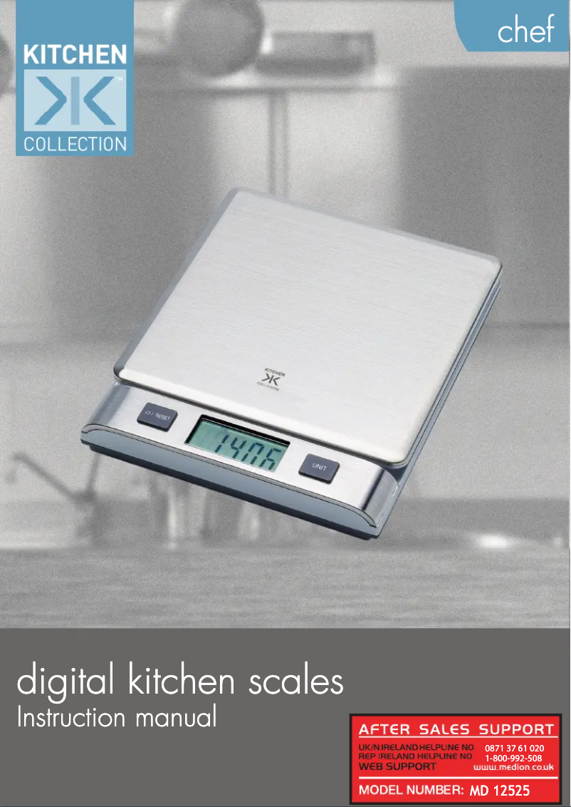 Página 1 del manual Manual de usuario Medion MD 12525