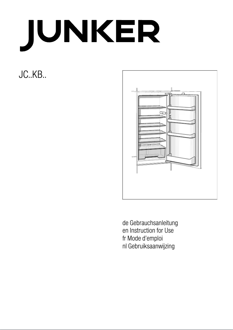 Página 1 del manual Manual de usuario Junker JC40KB20