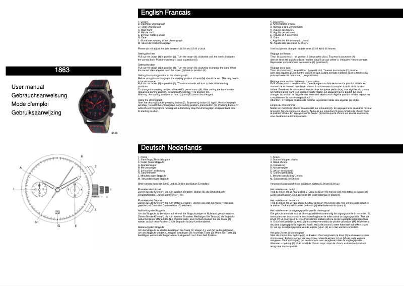 Imagen de la primera página del manual del dispositivo Aviamatic 2 1863