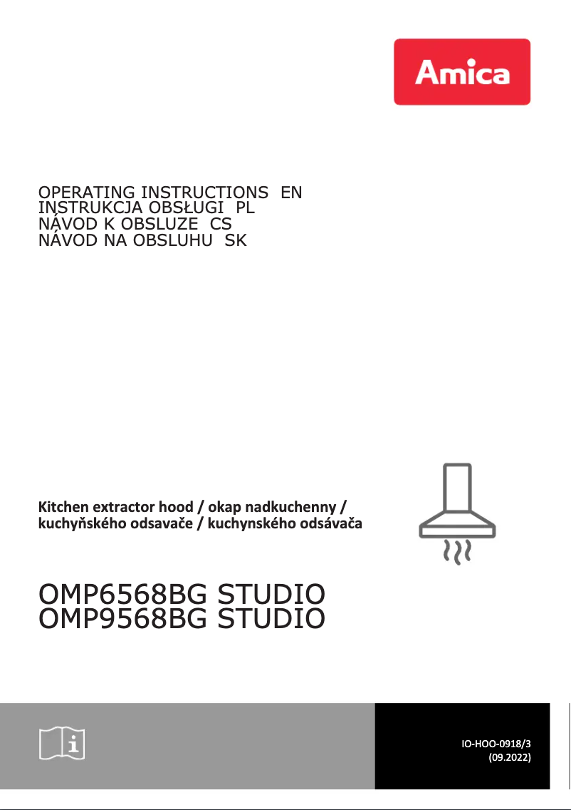 Página nº 1 - Manual de usuario Amica OMP9568BG STUDIO