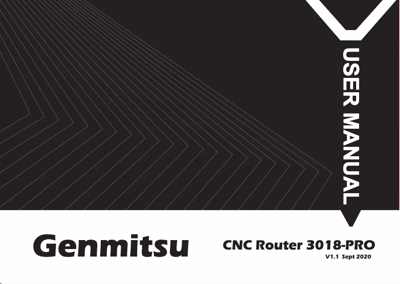 Página 1 del manual Manual de usuario SainSmart CNC Router 3018-PRO