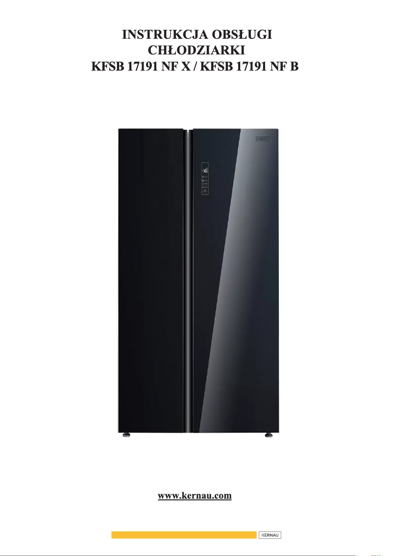 Imagen de la primera página del manual del dispositivo KFSB 17191 NF B