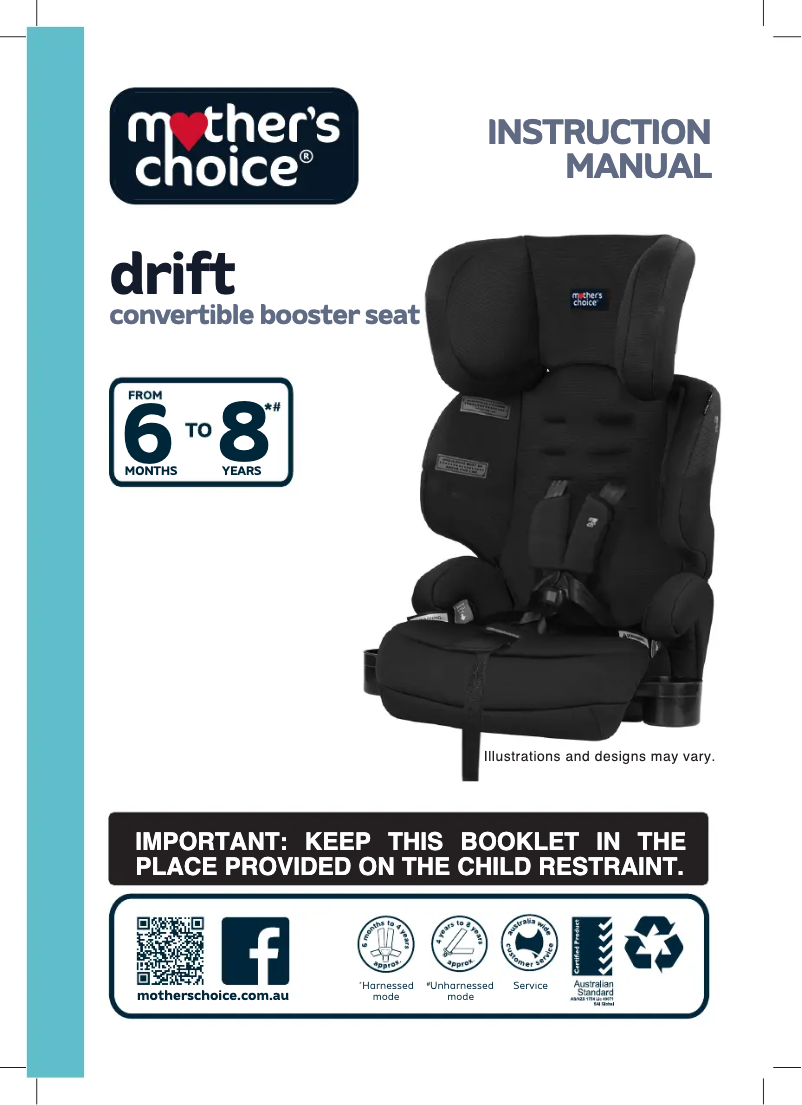 Página nº 1 - Manual de usuario Mother's Choice Drift