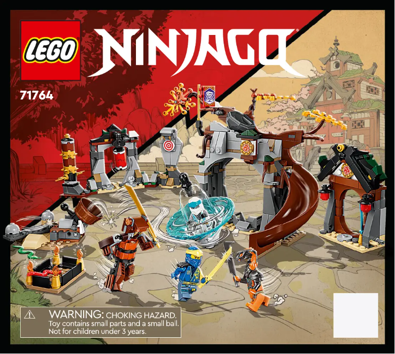 Imagen de la primera página del manual del dispositivo Ninjago 71764