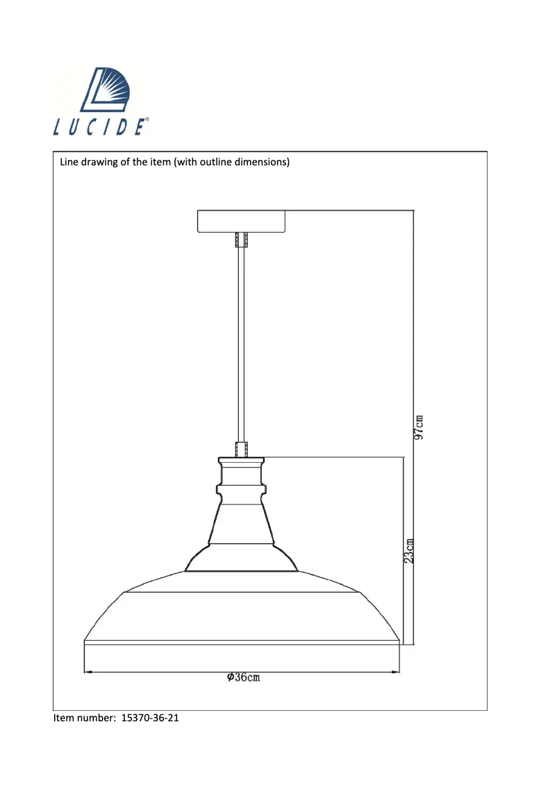 Página nº 1 - Manual de usuario Lucide Baron 15370/36/21