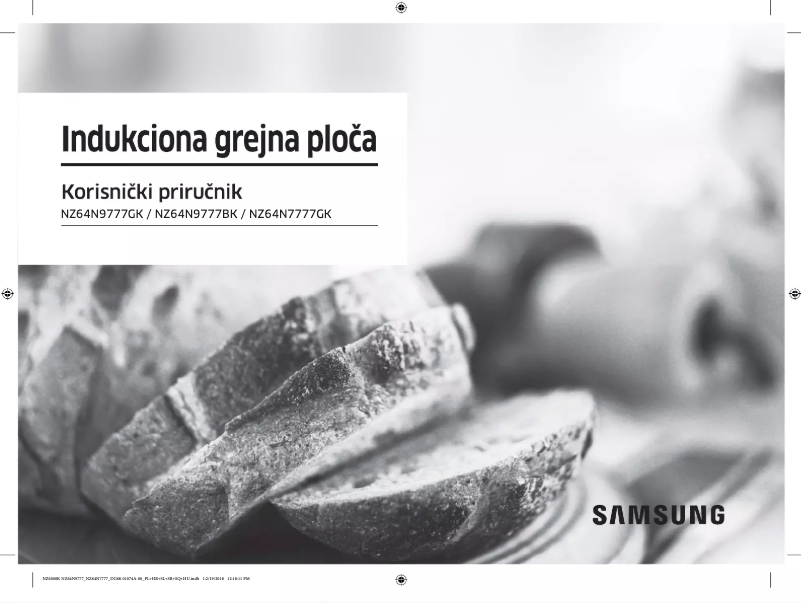 Imagen de la primera página del manual del dispositivo NZ64N9777BK