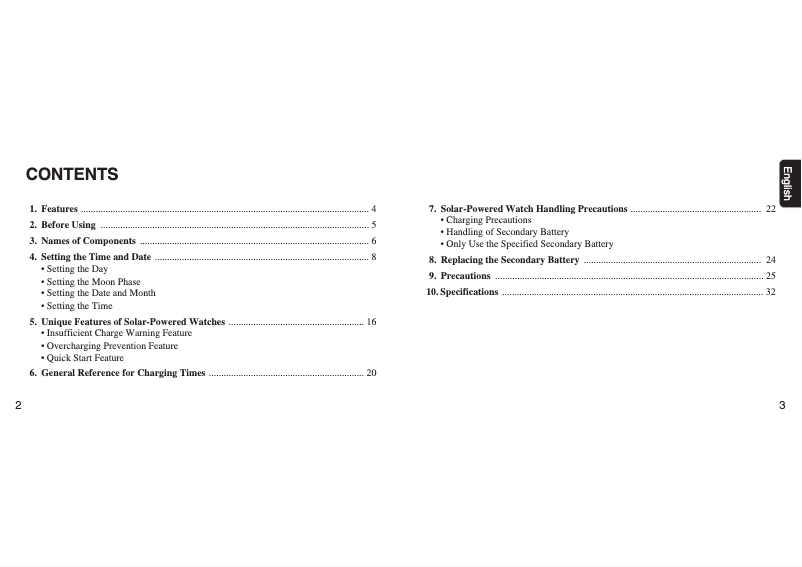 Página 1 del manual Manual de usuario Citizen FD0002-57D