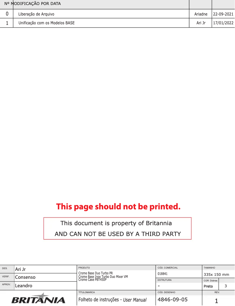 Página nº 1 - Manual de usuario Philco PBT450P