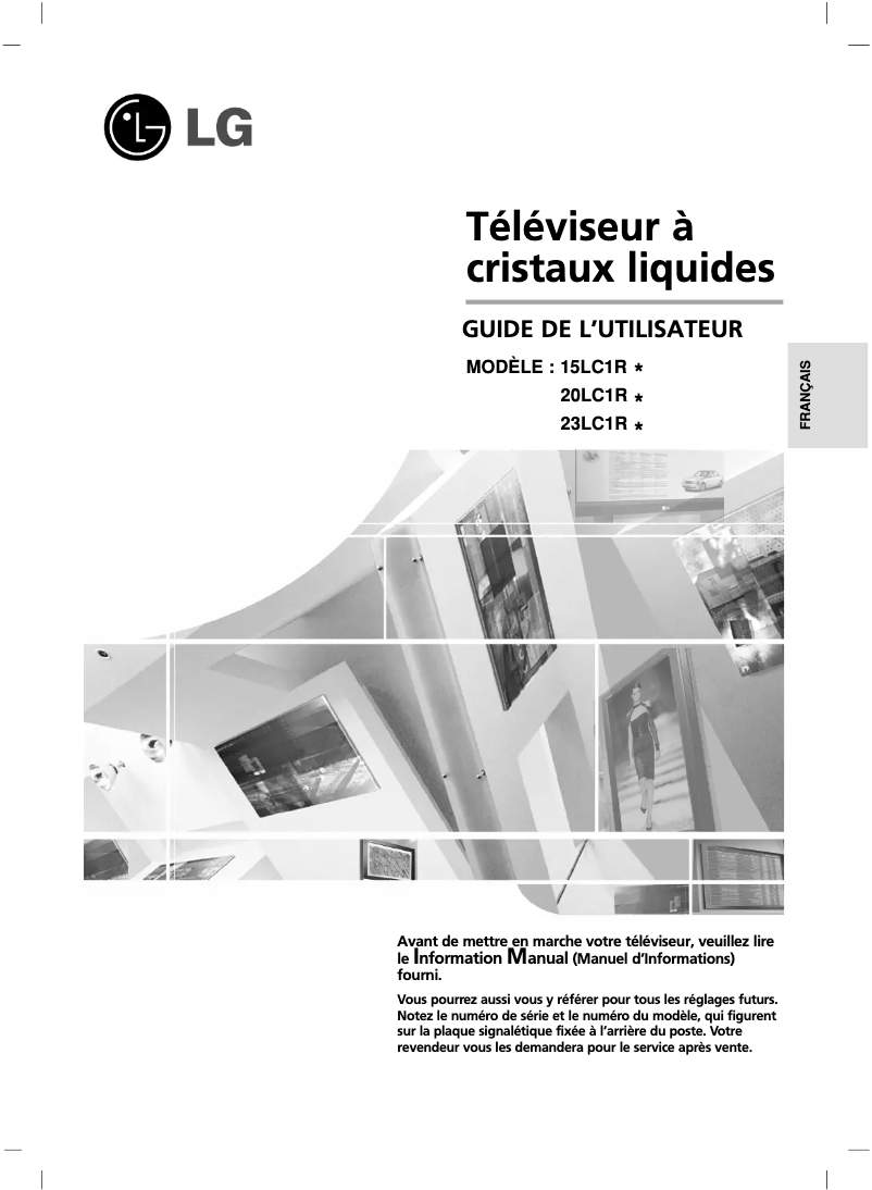 Imagen de la primera página del manual del dispositivo 20LC1R