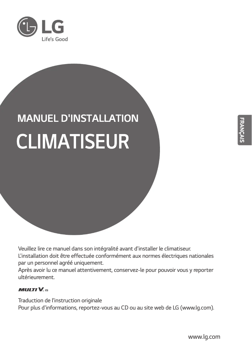 Imagen de la primera página del manual del dispositivo ARUN160LTE4