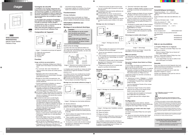 Imagen de la primera página del manual del dispositivo WH25262603C
