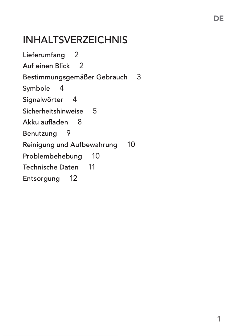 Imagen de la primera página del manual del dispositivo 02005