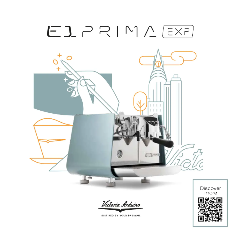 Página 1 del manual Folleto Victoria Arduino E1 Prima