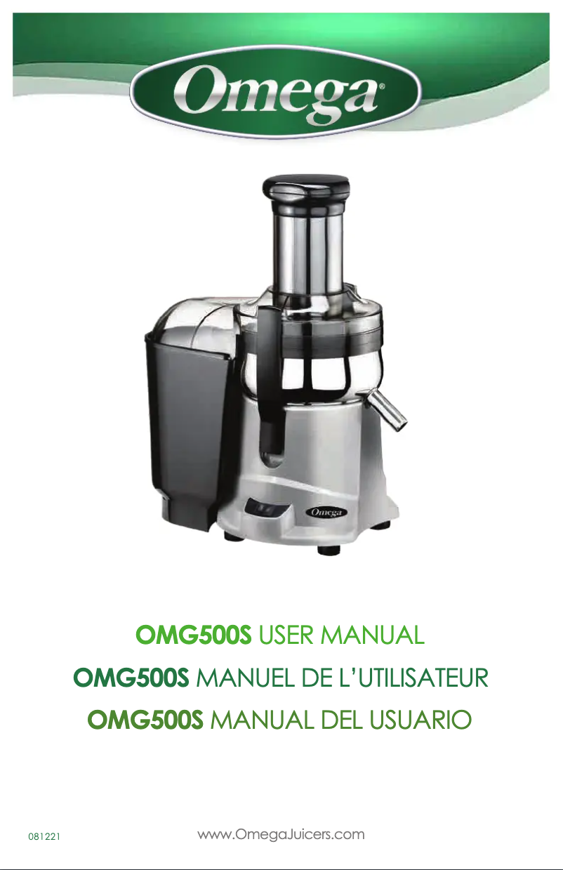Página 1 del manual Manual de usuario Omega OMG500