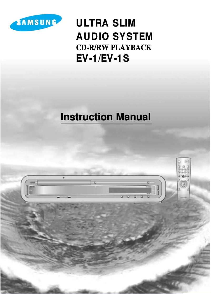 Página nº 1 - Manual de usuario Samsung EV-1S