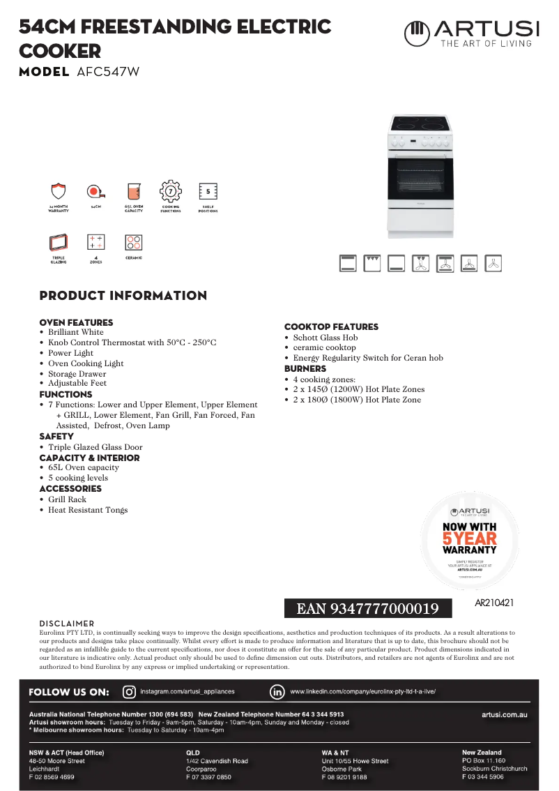 Imagen de la primera página del manual del dispositivo AFC607W