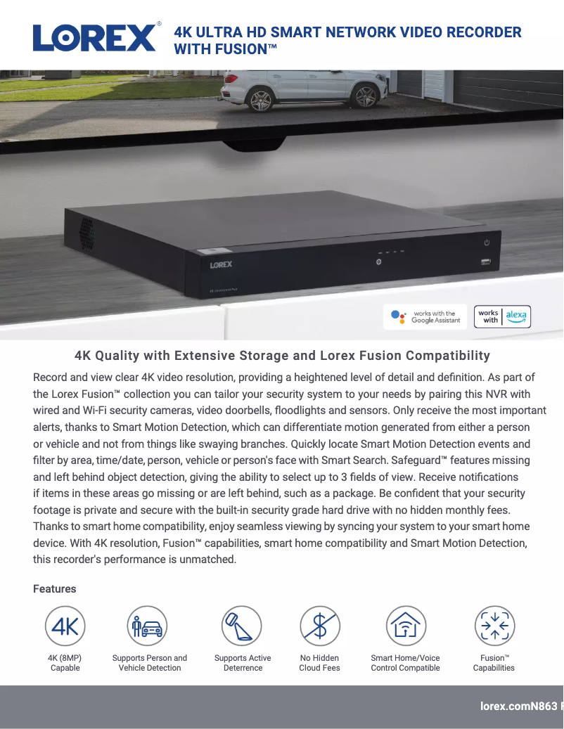 Imagen de la primera página del manual del dispositivo N863B