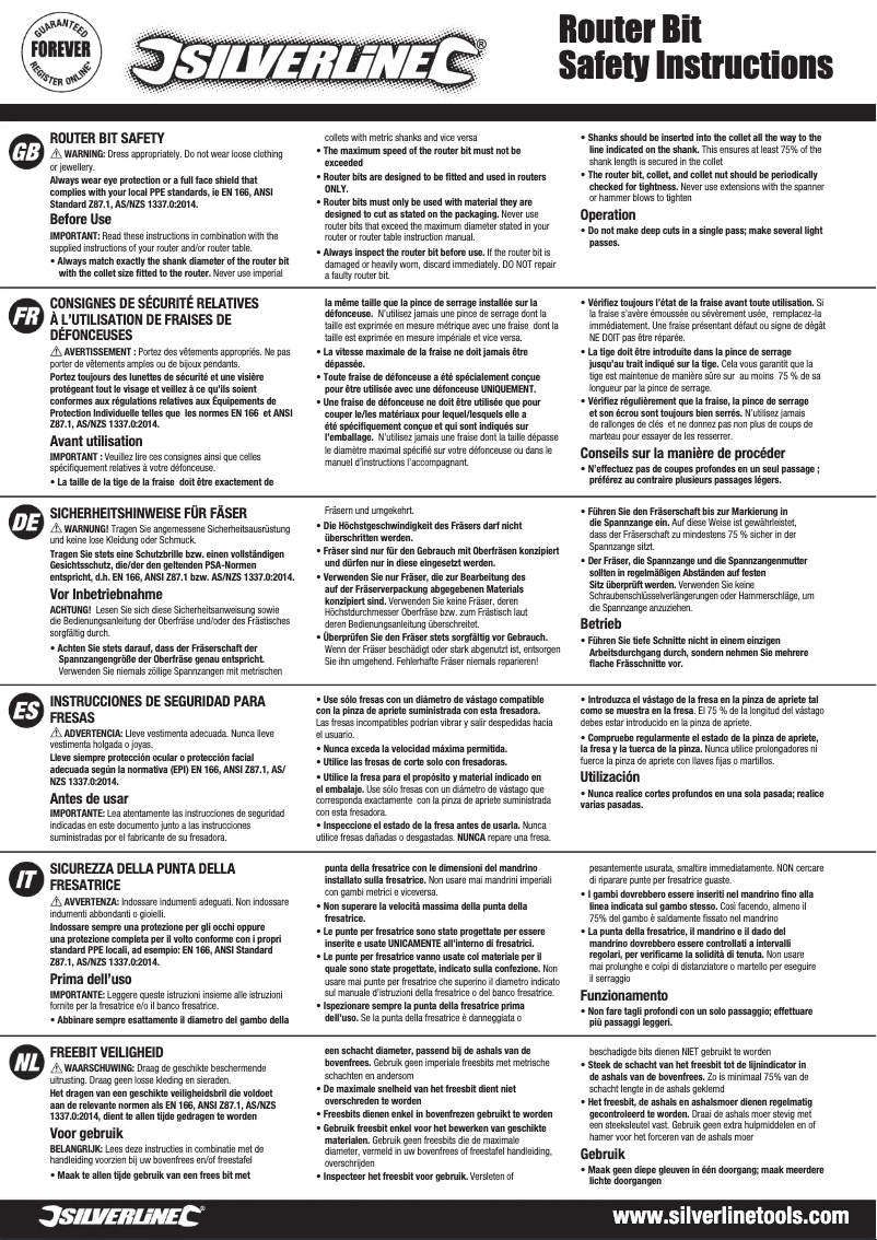 Página 1 del manual Manual de usuario Silverline 456966