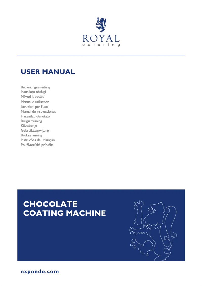 Imagen de la primera página del manual del dispositivo RCOV-03