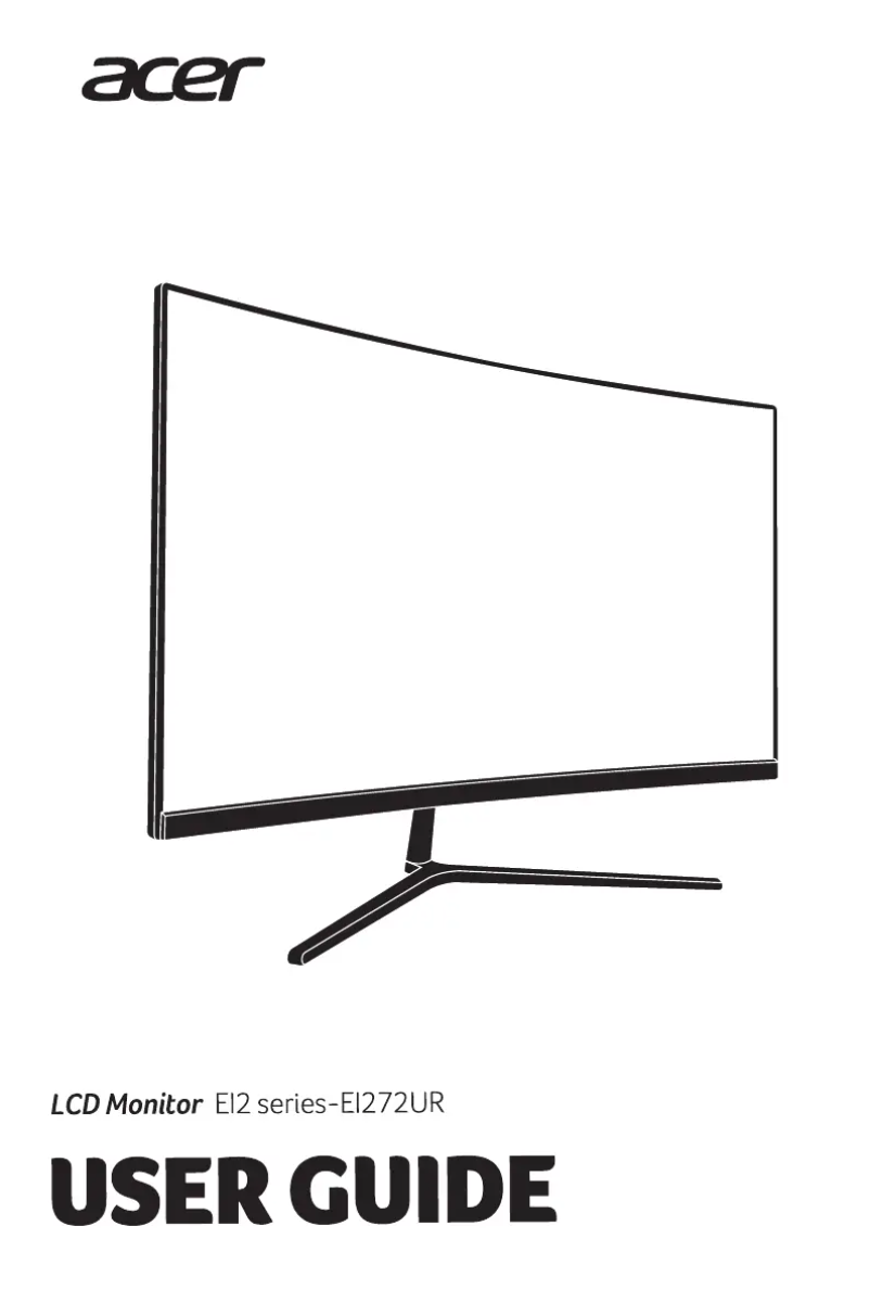 Página nº 1 - Guía de inicio rápido Acer EI272URP
