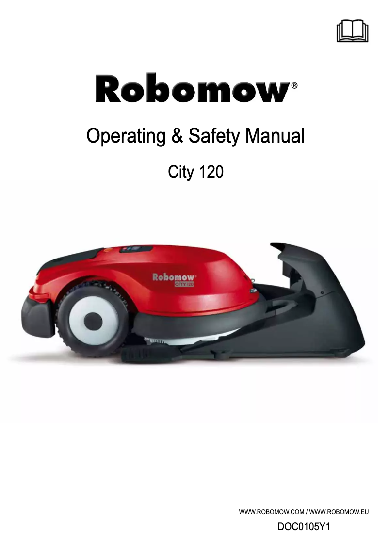 Página 1 del manual Manual de usuario Robomow CITY 120