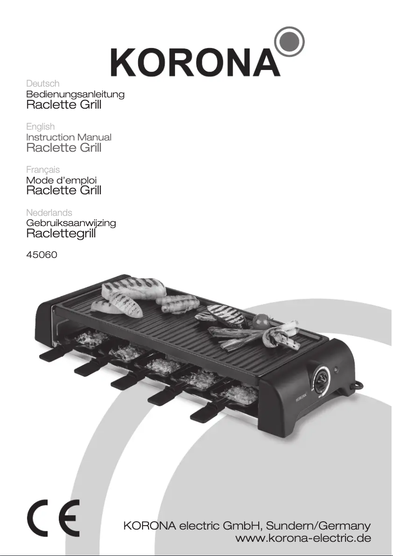 Imagen de la primera página del manual del dispositivo 45060