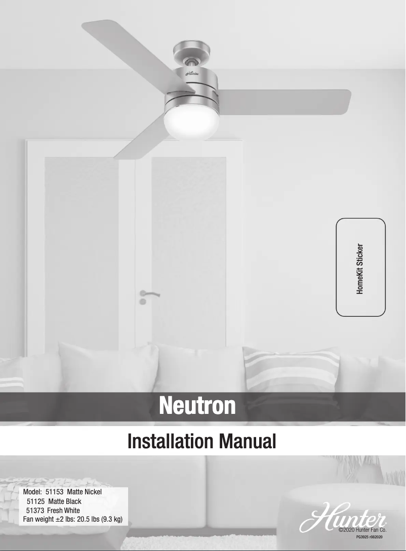 Página nº 1 - Manual de usuario Hunter Neutron