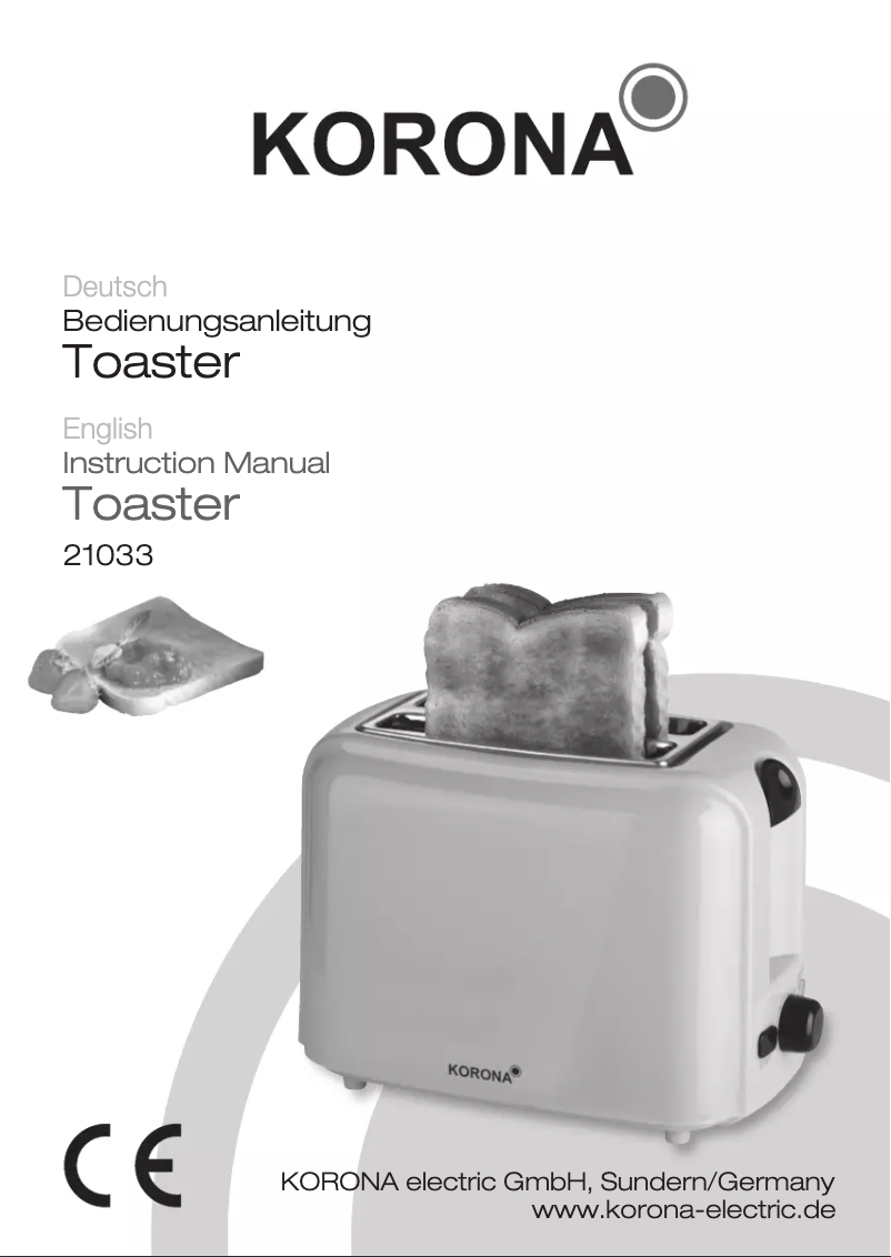 Página nº 1 - Manual de usuario Korona 21033