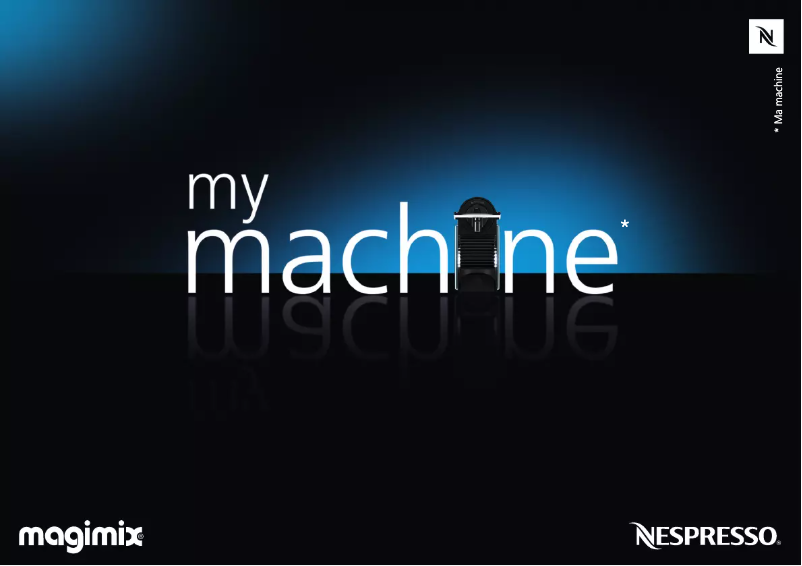 Página 1 del manual Manual de usuario Magimix Pixie Nespresso