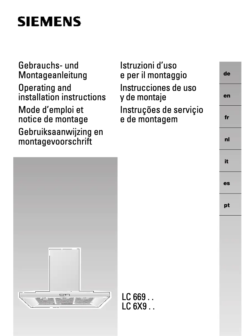 Imagen de la primera página del manual del dispositivo LC66951