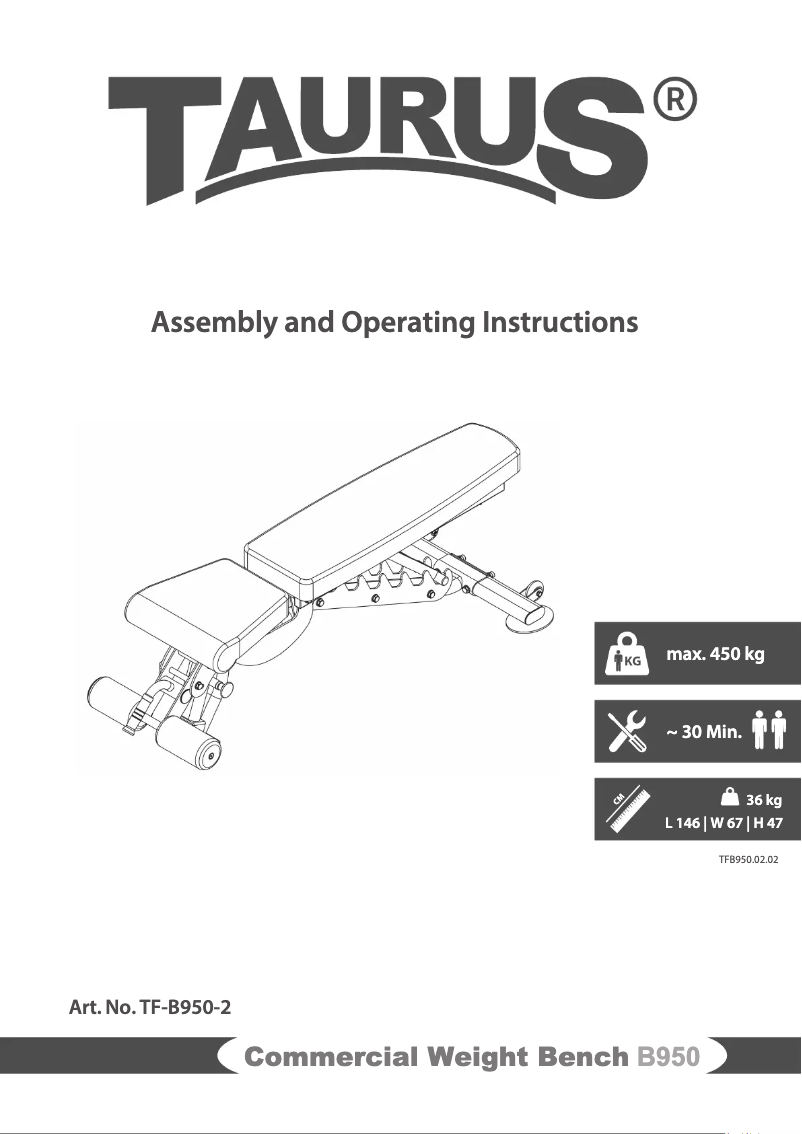Imagen de la primera página del manual del dispositivo Studio B950