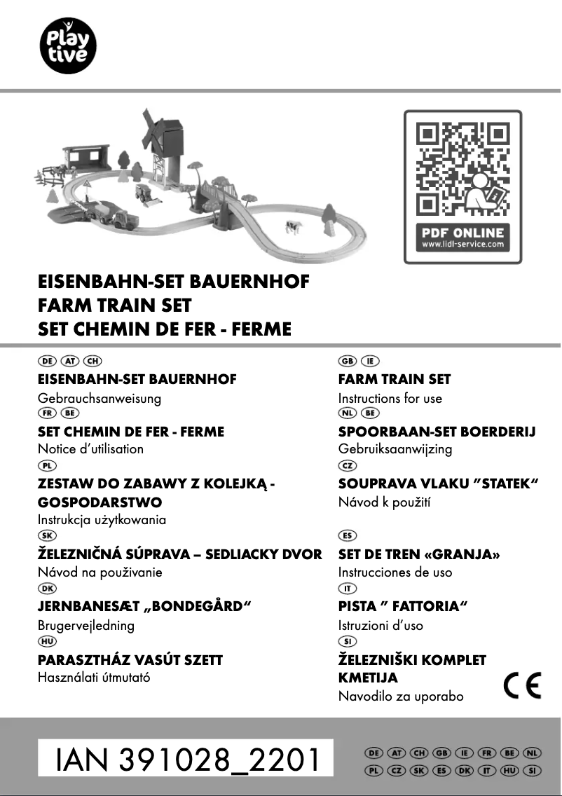 Imagen de la primera página del manual del dispositivo IAN 391028