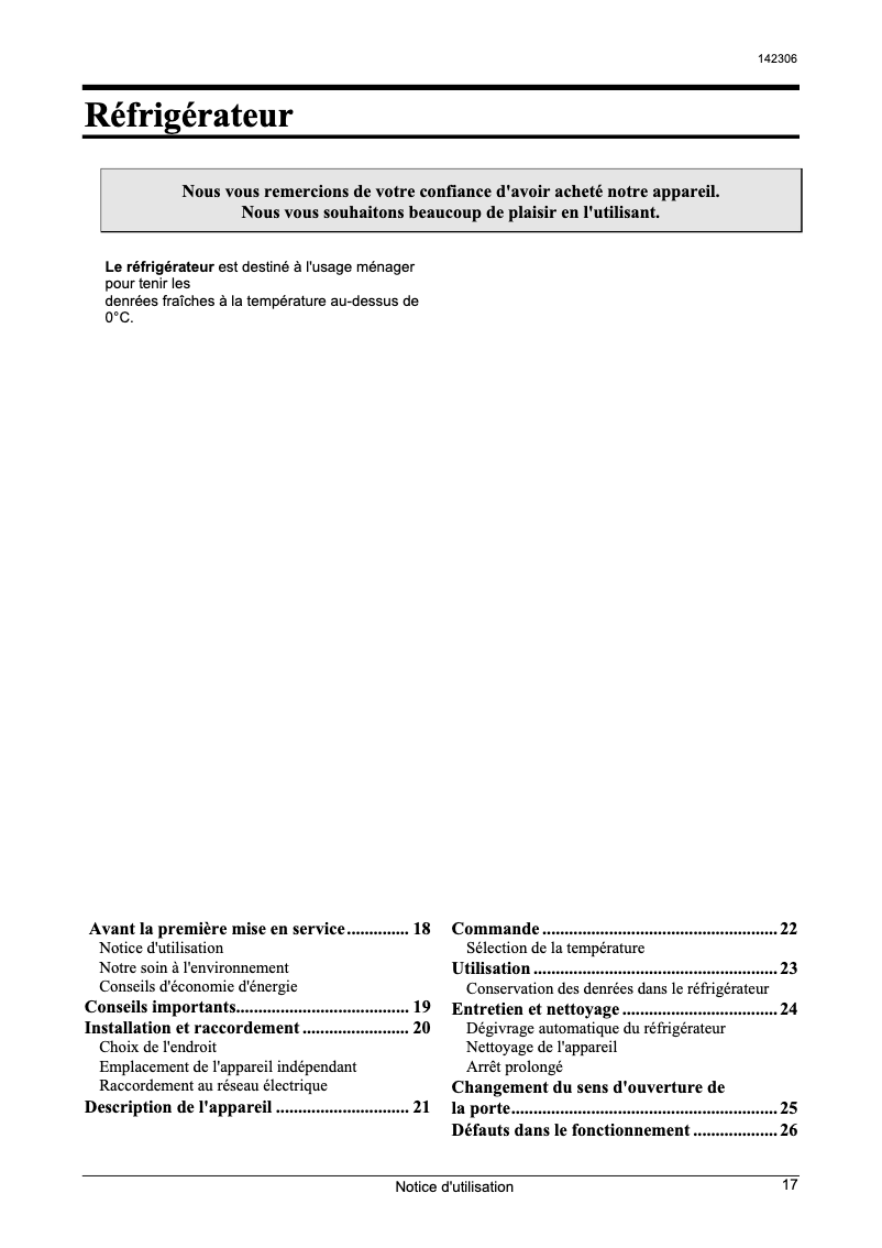 Imagen de la primera página del manual del dispositivo FA28APTF