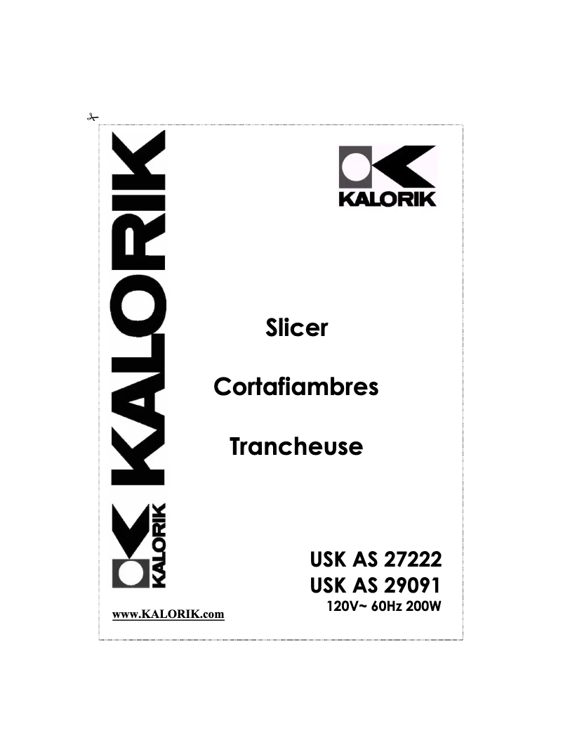 Imagen de la primera página del manual del dispositivo AS-27222