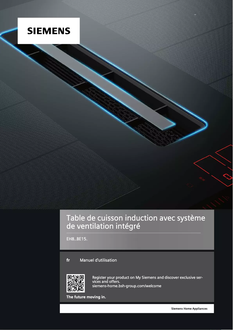 Página 1 del manual Manual de usuario Siemens EH811BE15E