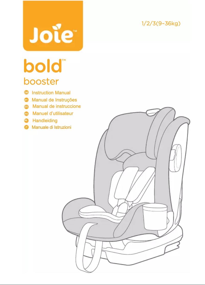 Página 1 del manual Manual de usuario Joie Bold
