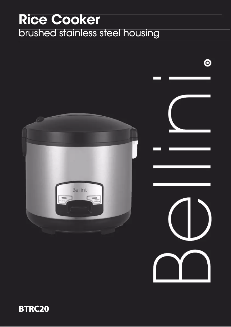 Imagen de la primera página del manual del dispositivo BTRC20