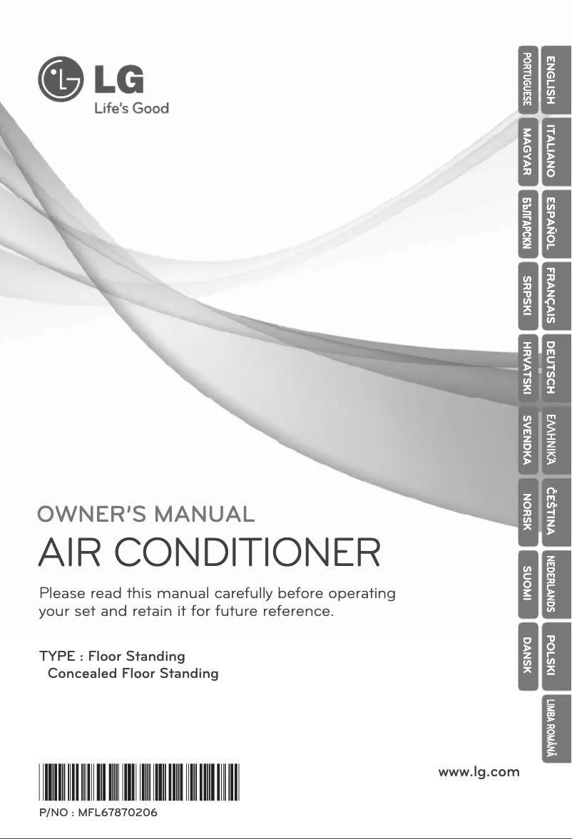 Página 1 del manual Manual de usuario LG ARNU24GCFA2