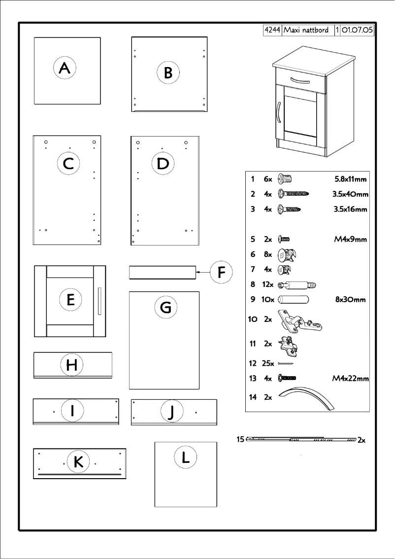 Imagen de la primera página del manual del dispositivo Maxi