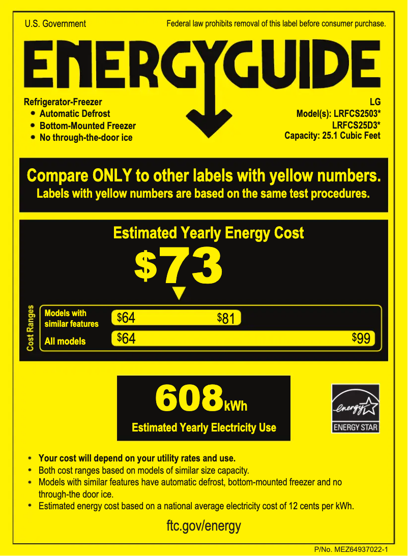 Imagen de la primera página del manual del dispositivo LRFCS25D3S