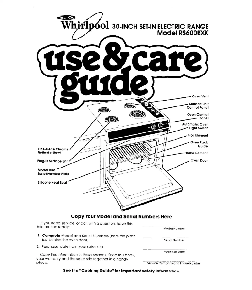 Imagen de la primera página del manual del dispositivo RS600BXK2