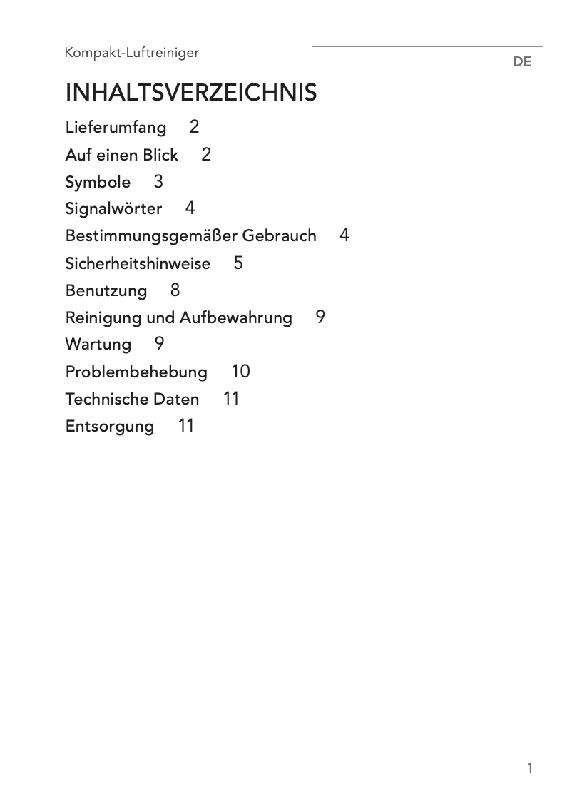 Imagen de la primera página del manual del dispositivo 09813