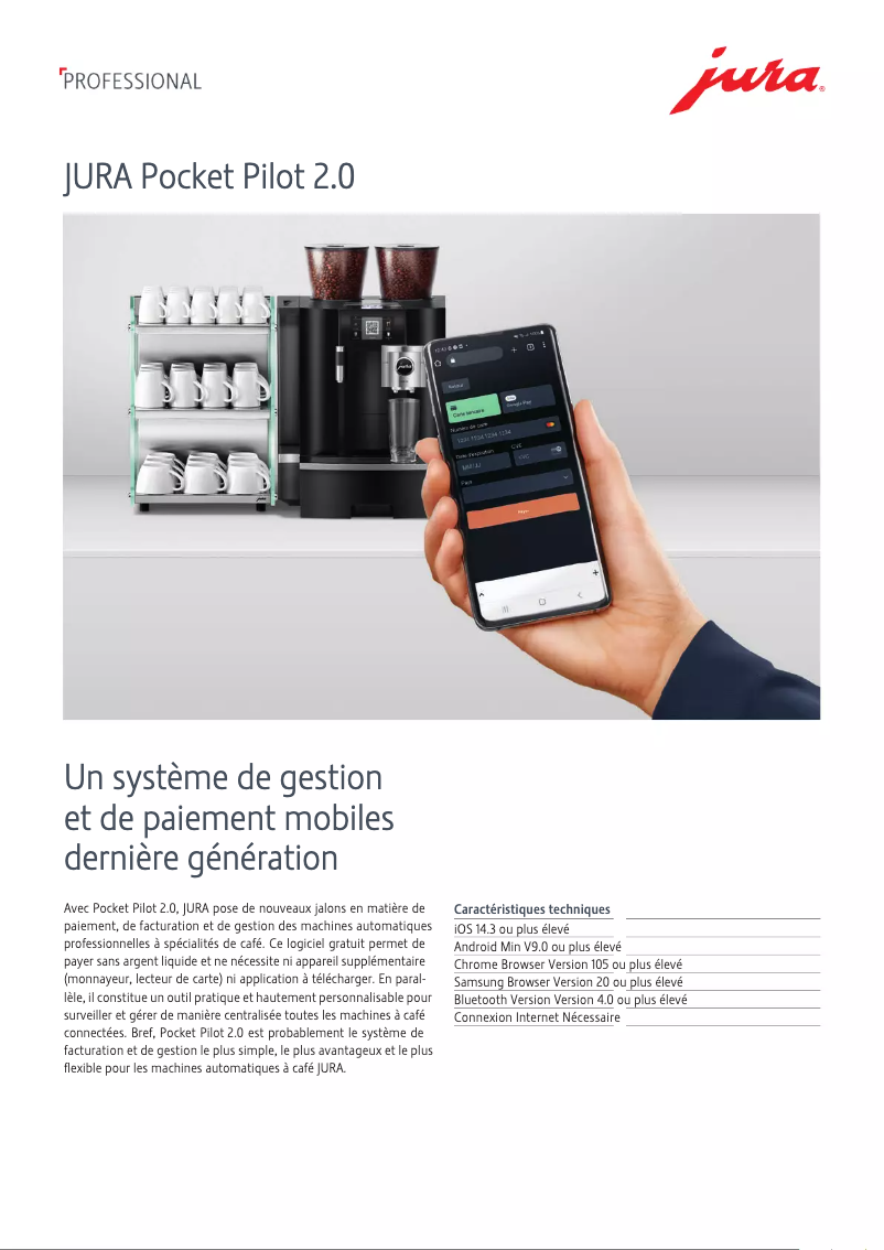 Imagen de la primera página del manual del dispositivo Pocket Pilot 2.0