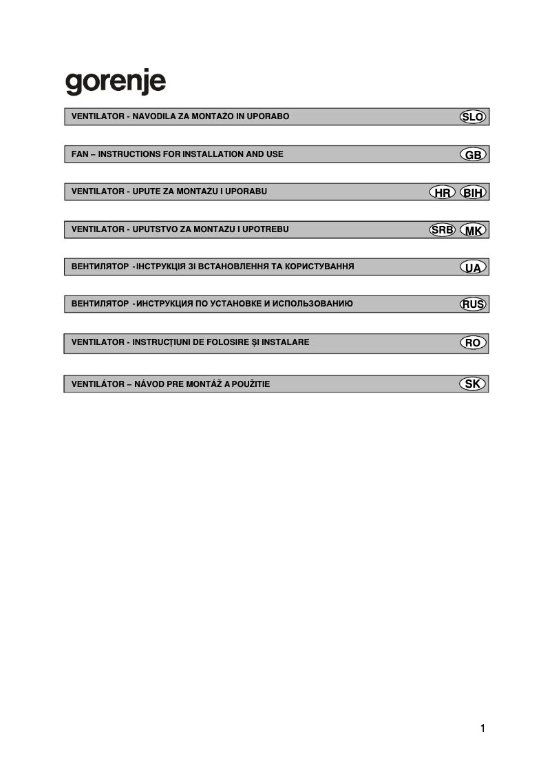 Imagen de la primera página del manual del dispositivo BVX120WH