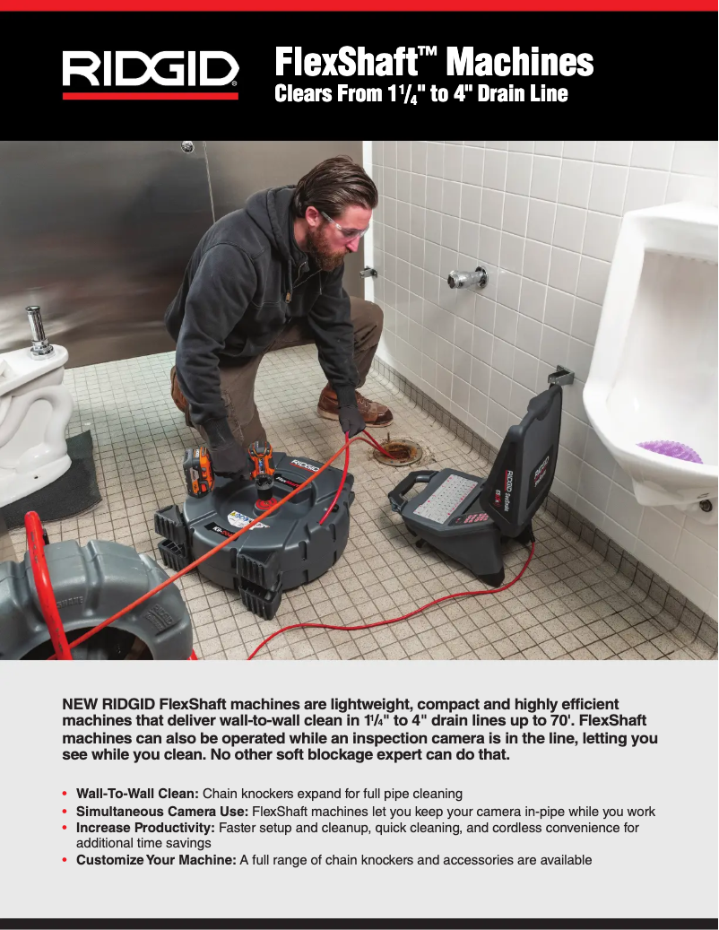 Imagen de la primera página del manual del dispositivo FlexShaft K9-204