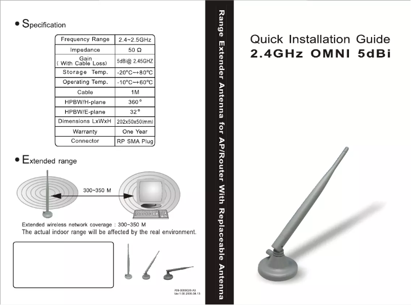 Página 1 del manual Manual de usuario Intellinet Omni-Directional