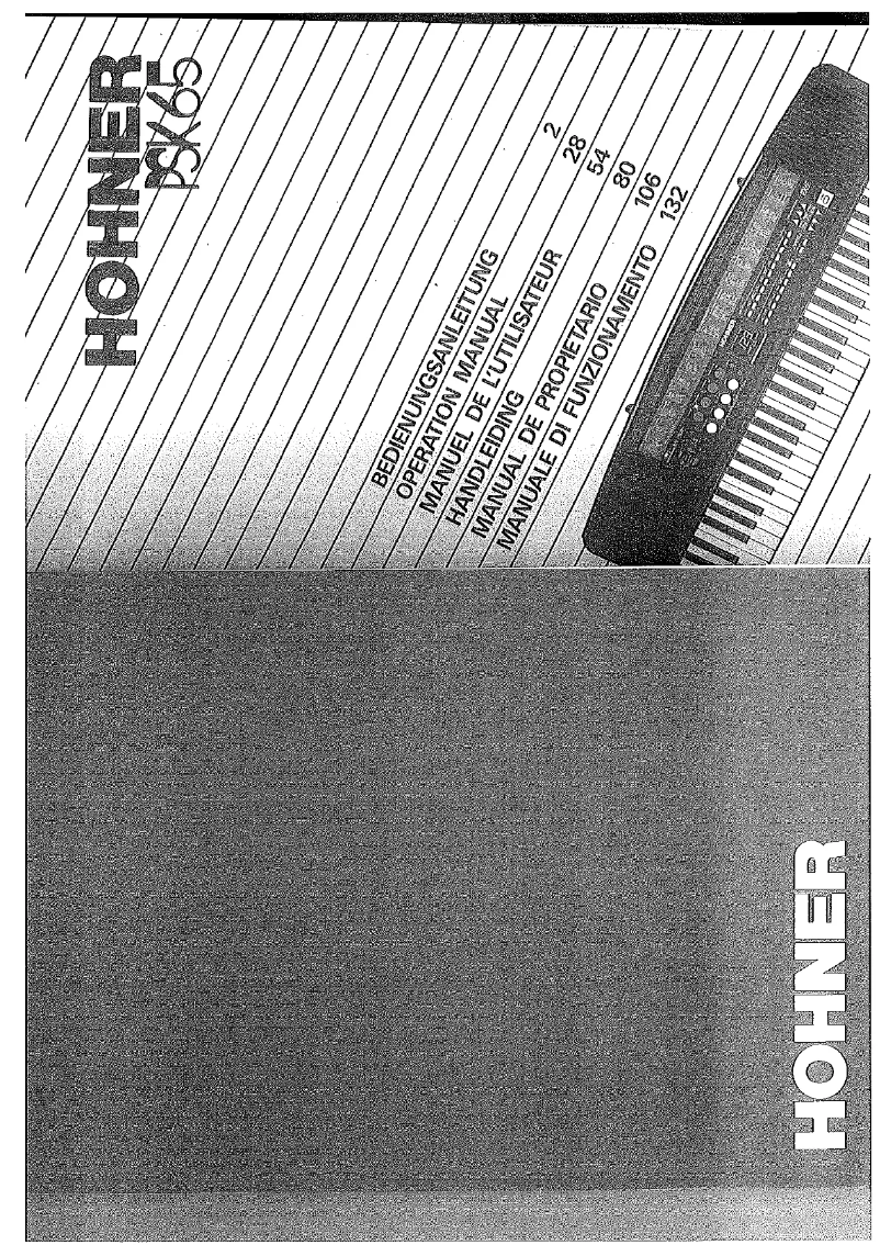 Imagen de la primera página del manual del dispositivo PSK 65