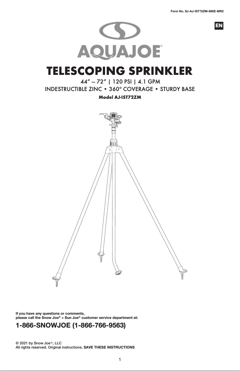 Imagen de la primera página del manual del dispositivo AJ-IST72ZM