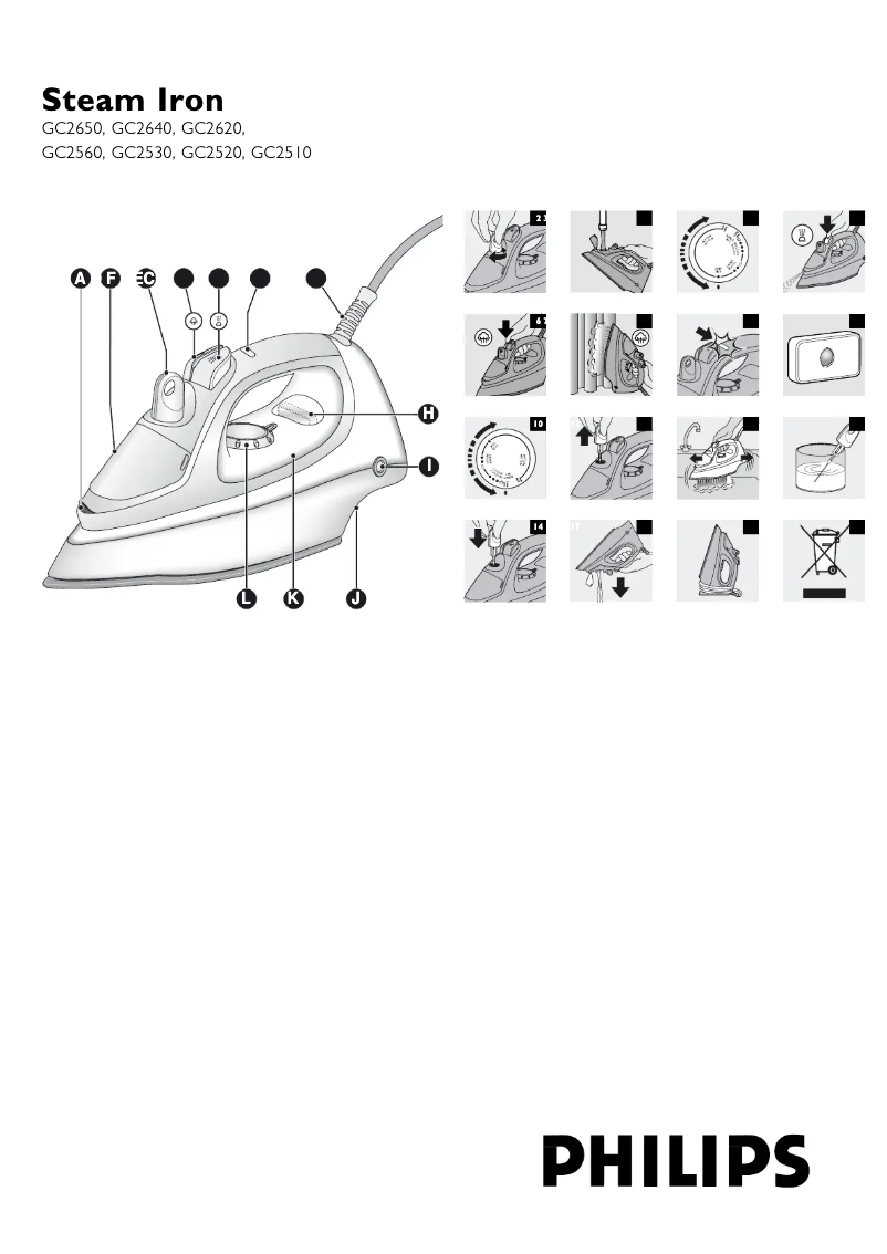 Imagen de la primera página del manual del dispositivo 2500 series GC2520