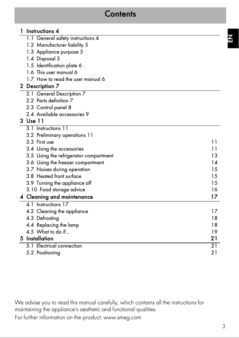 Imagen de la primera página del manual del dispositivo FAB30RFN